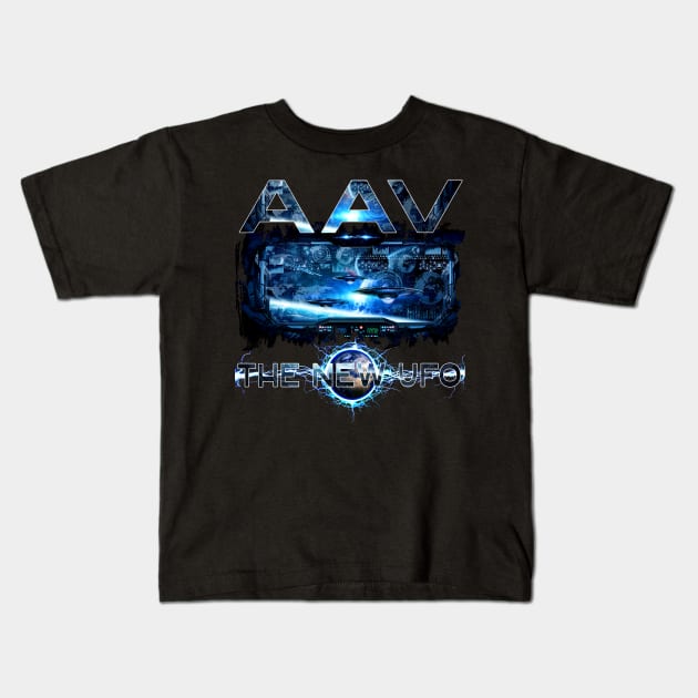 AAV The New UFO Kids T-Shirt by Joaddo